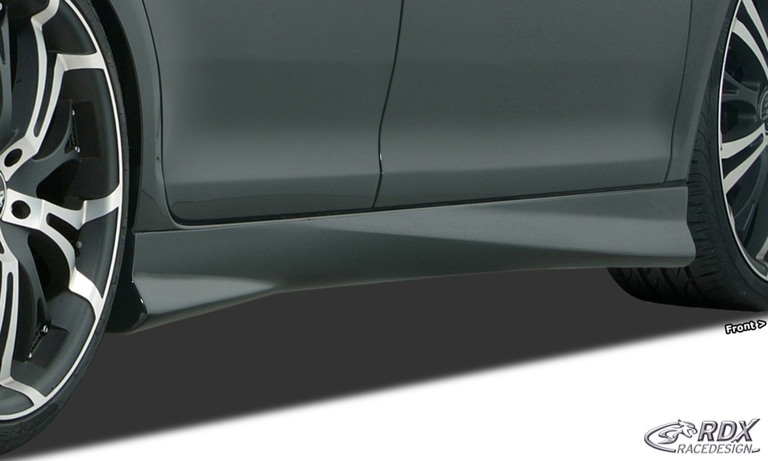 Seitenschweller Seat Leon 5F (ab 2013) "Turbo" (inklusive FR & ST) (nur für 4/5 türig) (PU-ABS)
