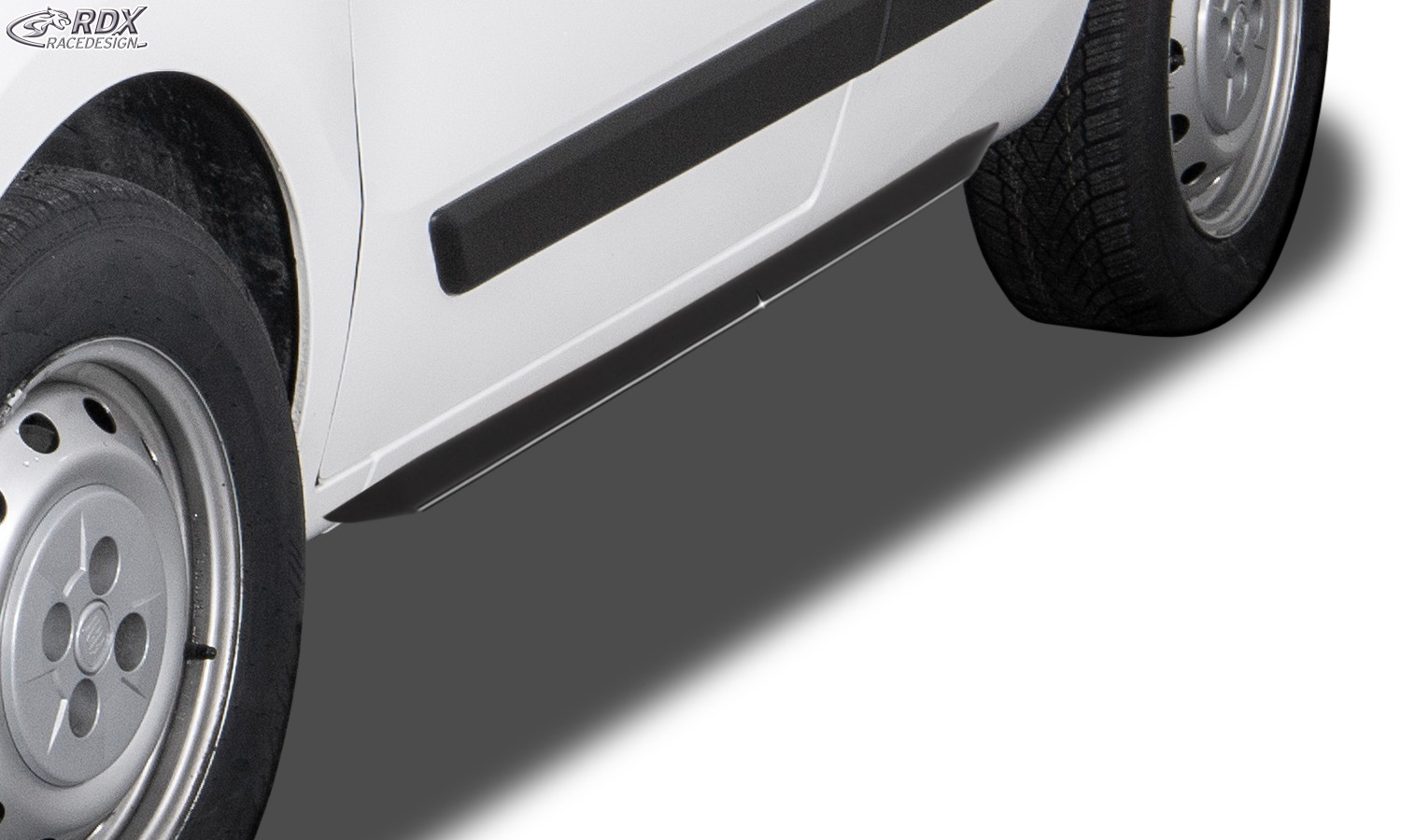 Seitenschweller Fiat Fiorino (225) (2016-2024) / Fiat Qubo (225) (2016-2024) "Slim" (PU-ABS)