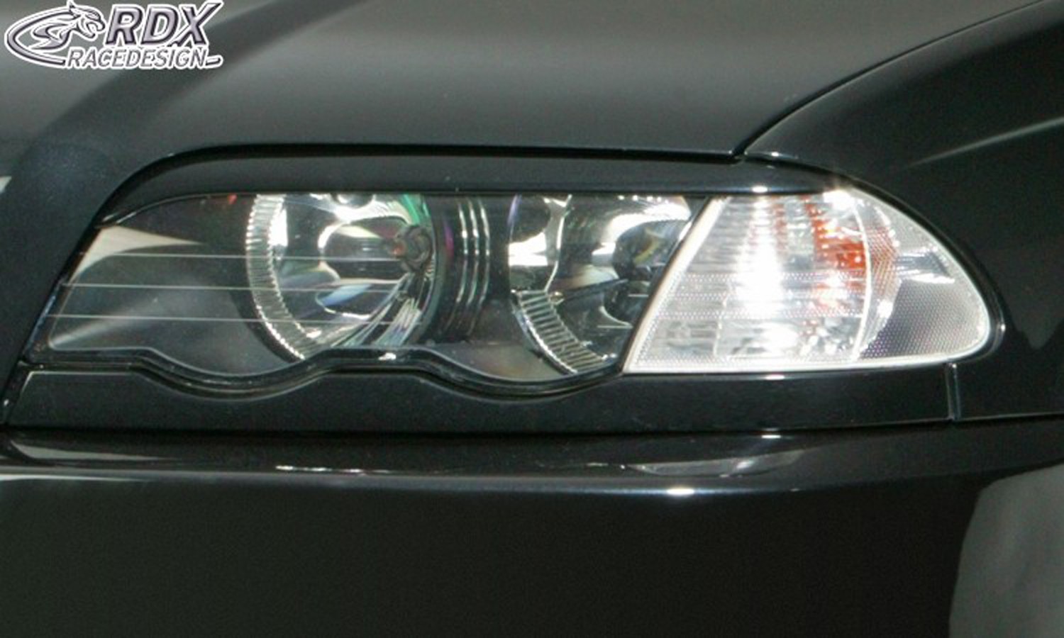 Scheinwerferblenden BMW 3er (E46)Limousine/Touring(bis02)(PU-ABS