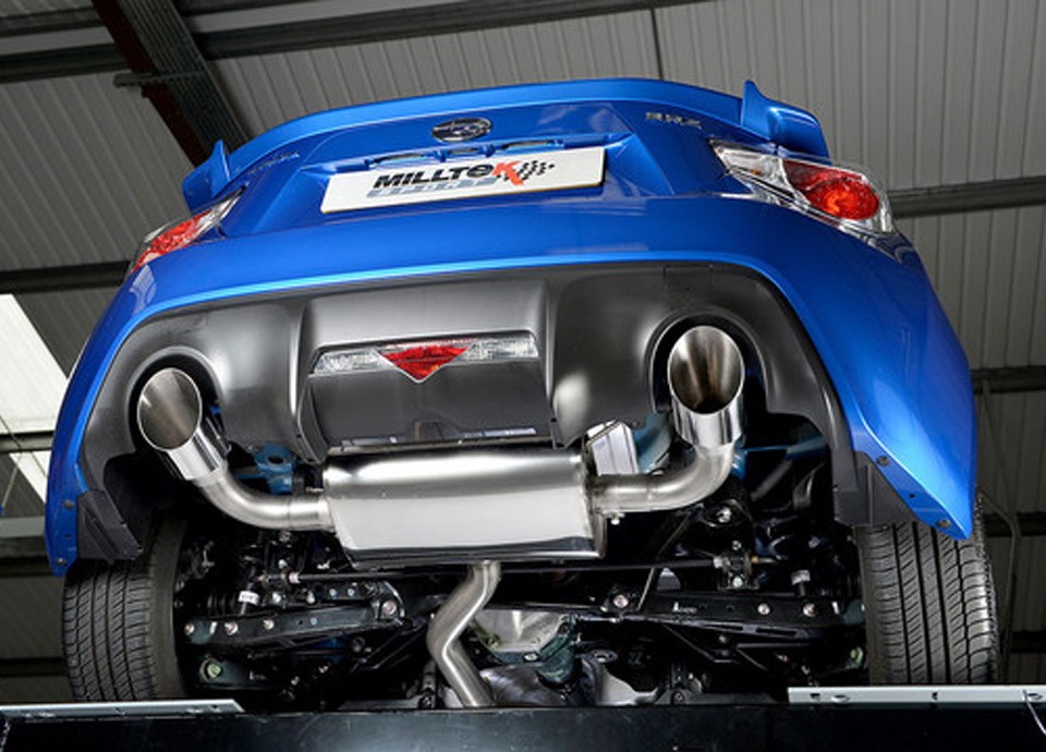 Sport-Komplettauspuffanlage Subaru BRZ "Milltek"