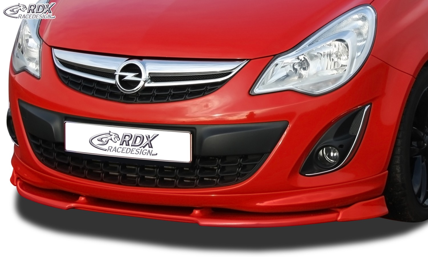 VARIO-X Frontspoiler Opel Corsa D OPC-Line (ab 2010) (für Fahrzeuge mit OPC-Line Frontspoileransatz) Frontansatz