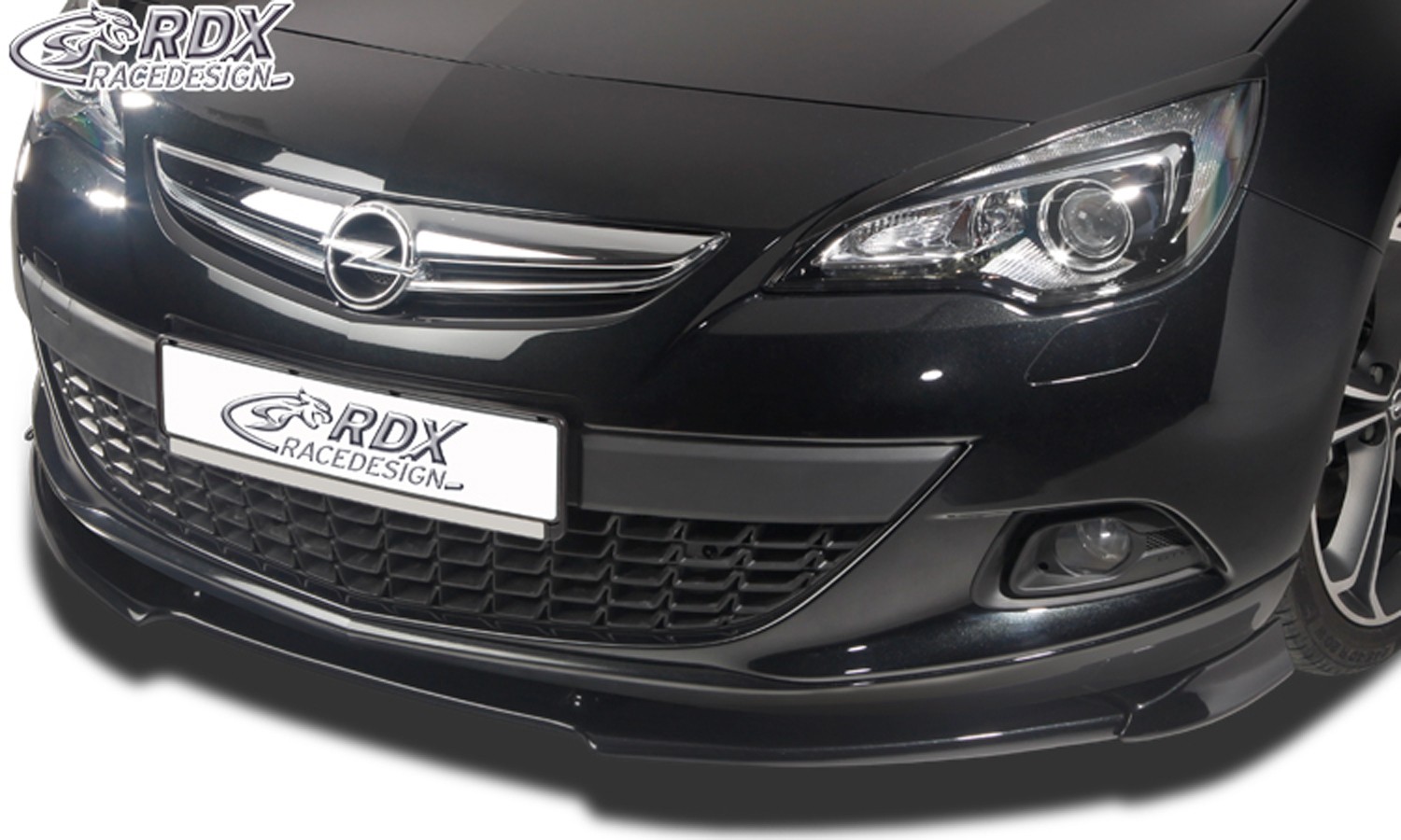 VARIO-X Frontspoiler Opel Astra J GTC (aber nur für Fahrzeuge mit OPC-Line Frontlippe) Frontansatz