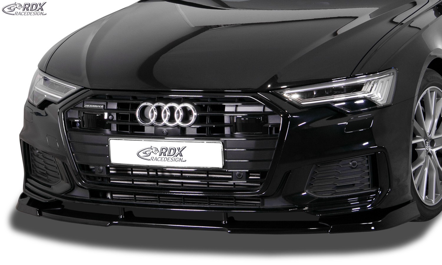 VARIO-X Frontspoiler Audi A6-4K (C8) (2F) S-Line / S6 (passend an S-Line- bzw. S6-Frontstossstange) Frontansatz