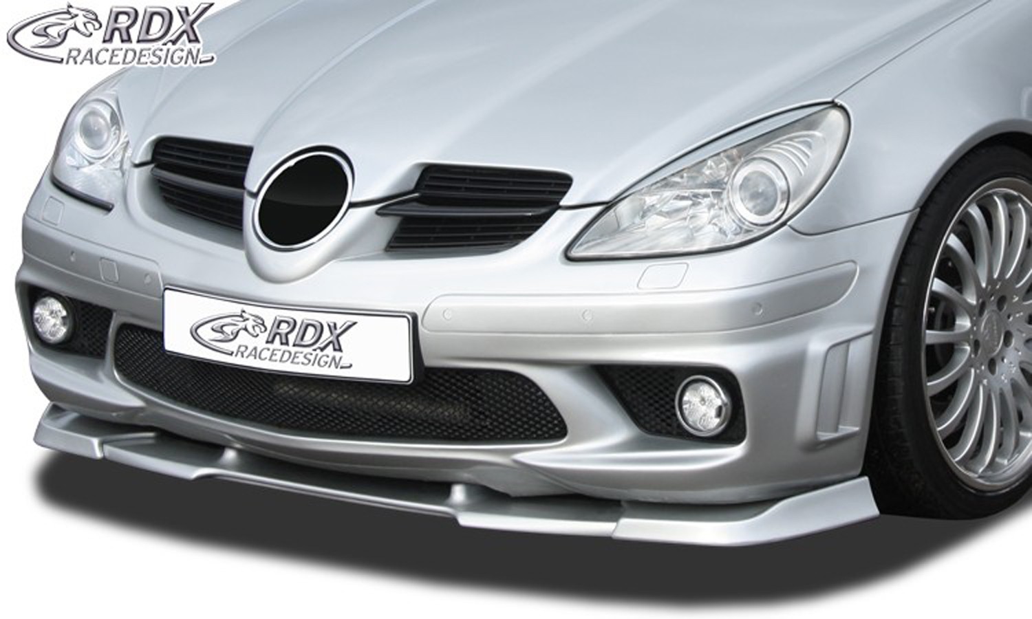 VARIO-X Frontspoiler Mercedes-Benz SLK (R171) AMG (bis 2008) (Passend an AMG bzw. Fahrzeuge mit AMG Frontstossstange) Frontansatz