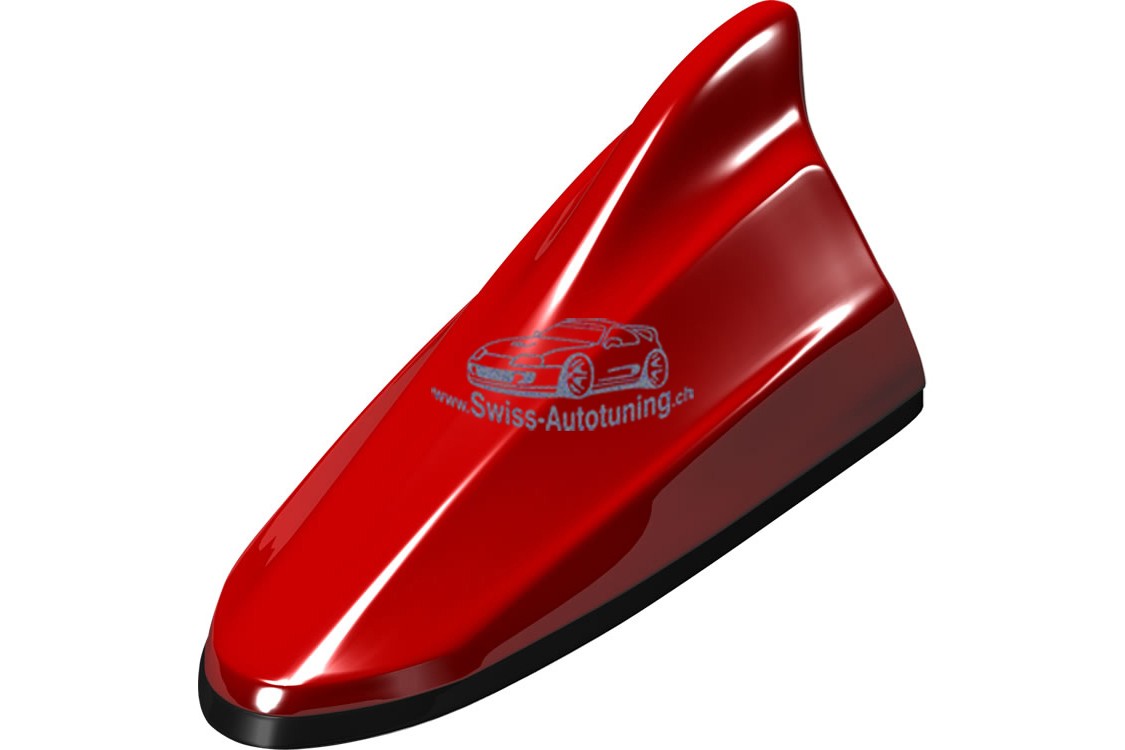 Dachantenne "Shark" (kleine Version) (Farbe rot) Toyota GT86 & Subaru BRZ