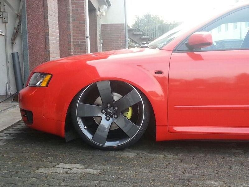 Kotflügel-Set breit (+3 cm/Seite) vorne AUDI A4 B6 8E (GFK)