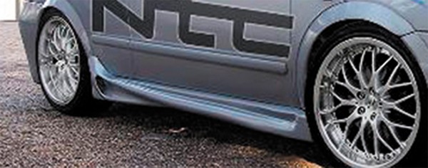 Seitenschweller Opel Astra Coupé/Cabrio "NTC-Design" (GFK)