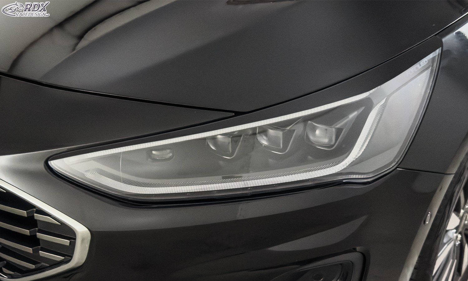 Scheinwerferblenden Ford Focus 4 (DEH) (ab 2022) (mit CH-Eignungserklärung) (PU-ABS)