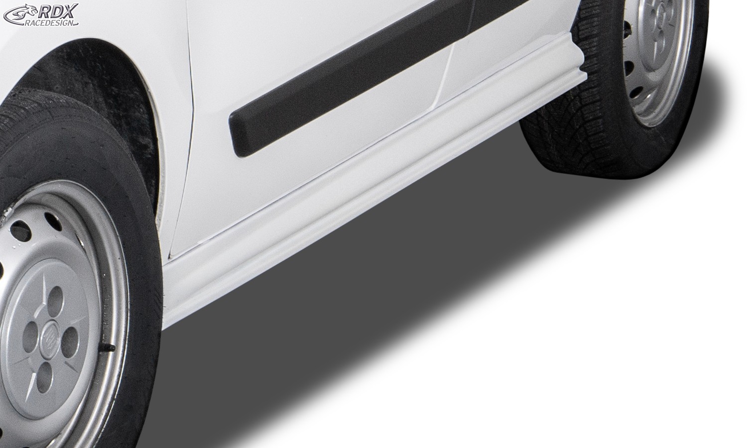 Seitenschweller Fiat Fiorino (225) (2016-2024) / Fiat Qubo (225) (2016-2024) "Edition" (PU-ABS)