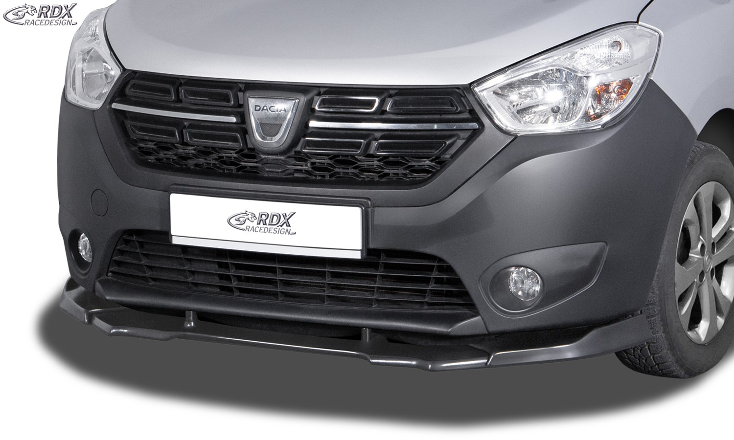 VARIO-X Frontspoiler Dacia Dokker (SD) (2012-2021) & Dacia Lodgy (SD) (2012-2022) "V2" Frontansatz