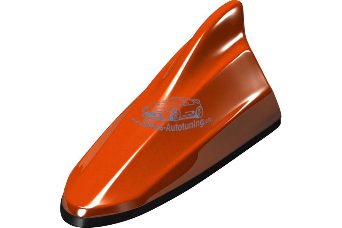 Dachantenne "Shark" (kleine Version) (Farbe orange) Toyota GT86 & Subaru BRZ