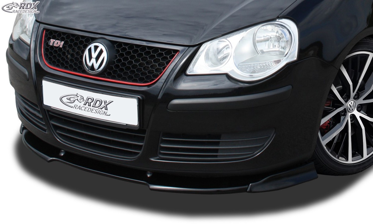 VARIO-X Frontspoiler VW Polo 9N3 (ab 2005) (inklusive GTi Frontlippe) Frontansatz