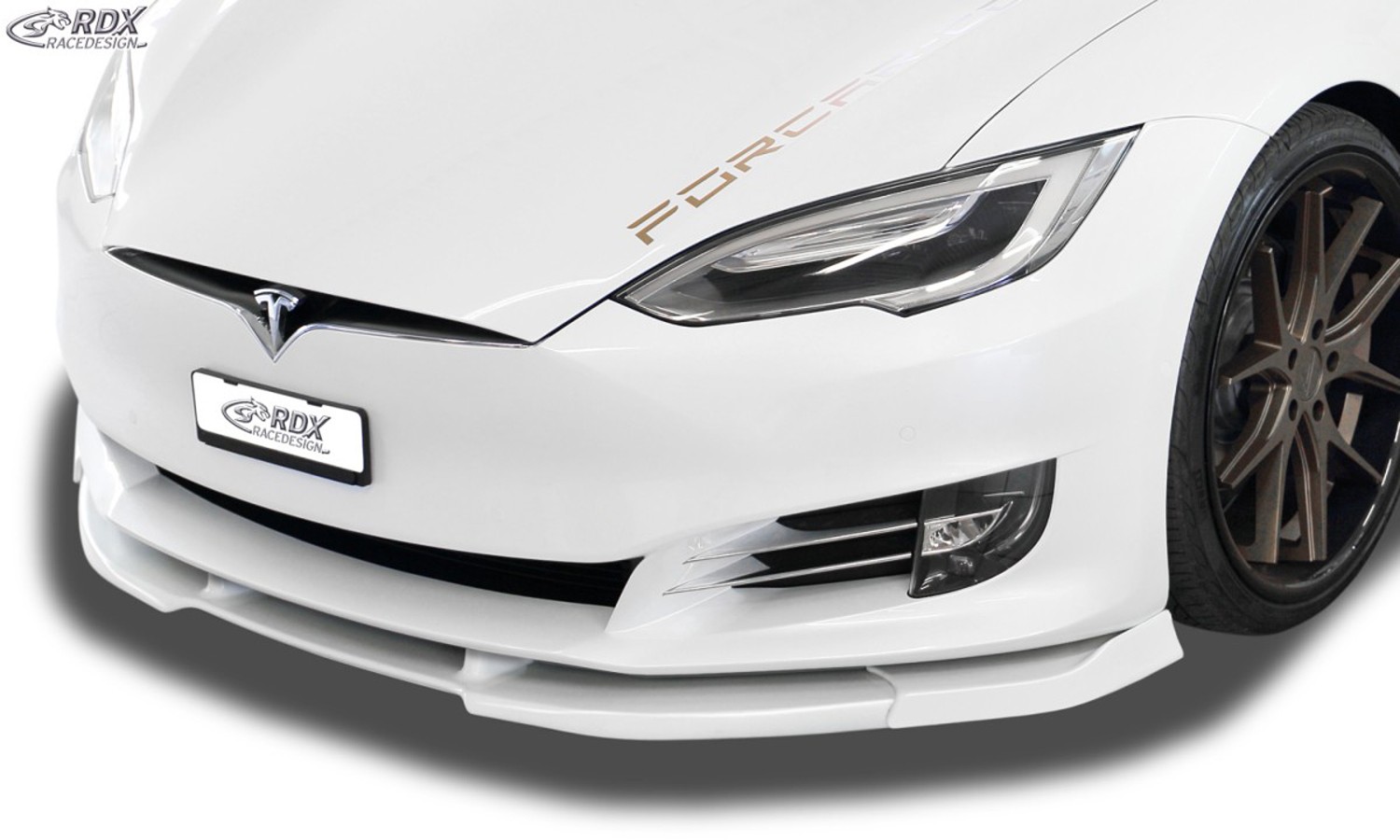 VARIO-X Frontspoiler Tesla S (ab 2016) Frontansatz