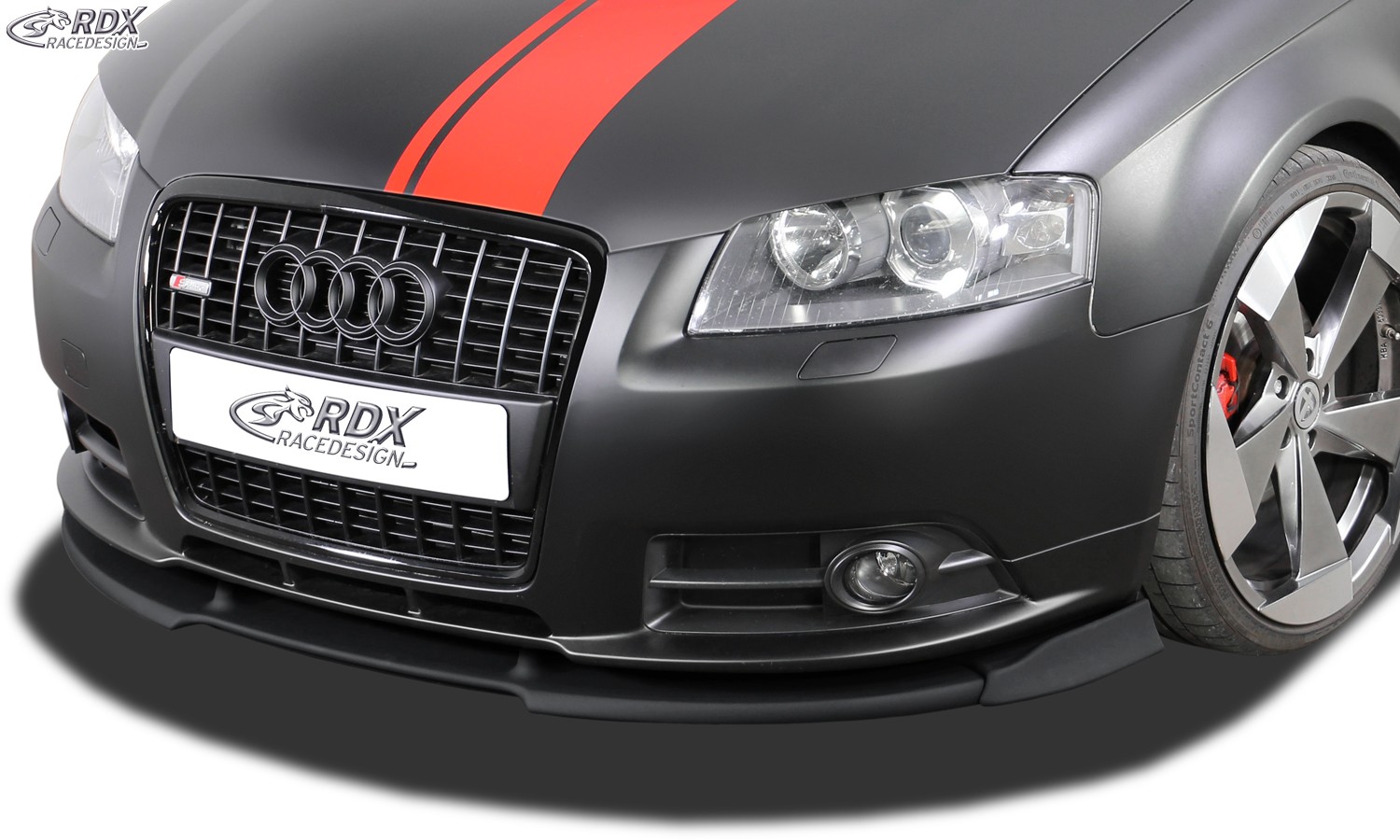 VARIO-X Frontspoiler Audi A3-8P (S-Line) (2006-2008) Audi A3-8P Sportback (mit S-Line Front) (2006-2008) Frontansatz