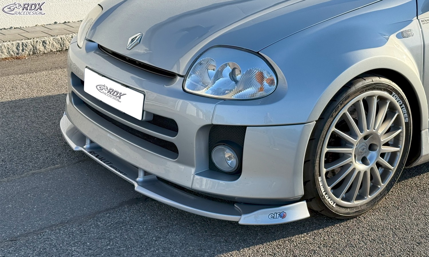 VARIO-X Frontspoiler Renault Clio 2 V6 Frontansatz
