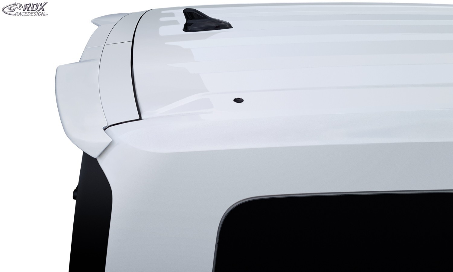 Dachspoiler VW Caddy SB (2K / 2KN) (für Modelle ab 2020) (mit geteilter Heckklappe / Flügeltüren) (PU-HS)