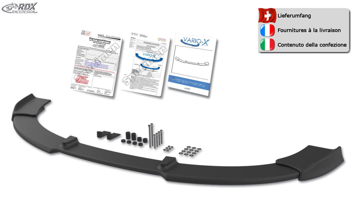 VARIO-X Frontspoiler Audi S4-B5 Frontansatz